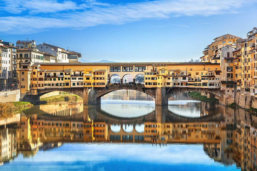Ponte Vecchio, Arno River, Florence.