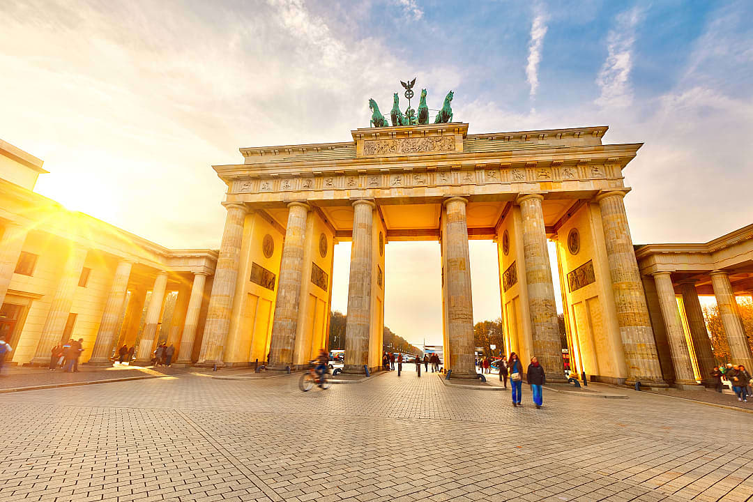 Brandenburg Gate in Berlin, Germany