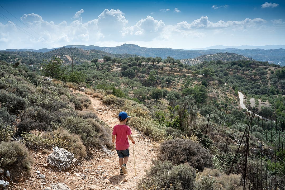Take a gentle hike in Crete, Greece, in March