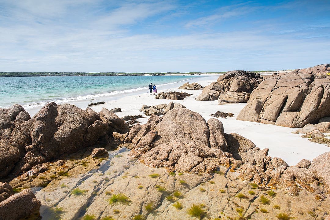 Gurteen Beach near Roundstone in County Galway. Photo couretey of Big Smoke Studio / Toursim Ireland