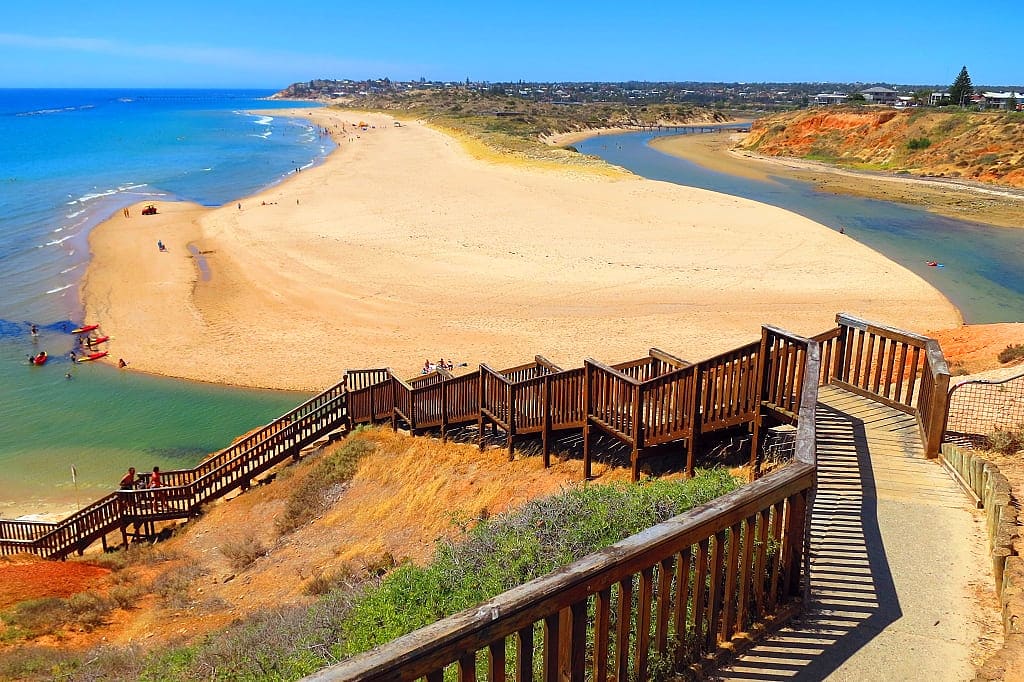 Beautiful coastline view, Adelaide, South Australia