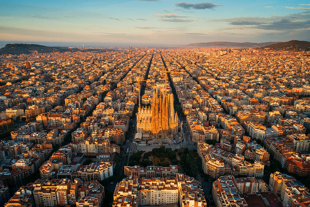 Sagrada Familia in Barcelona, Spain