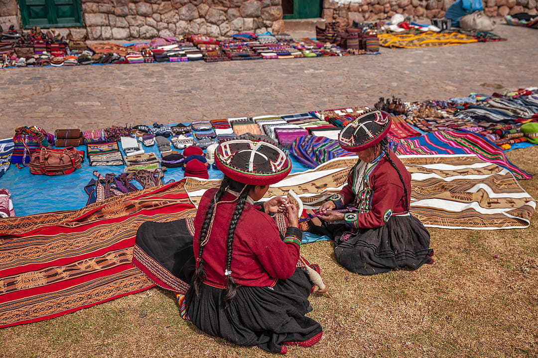 Artisans in Cusco, Peru
