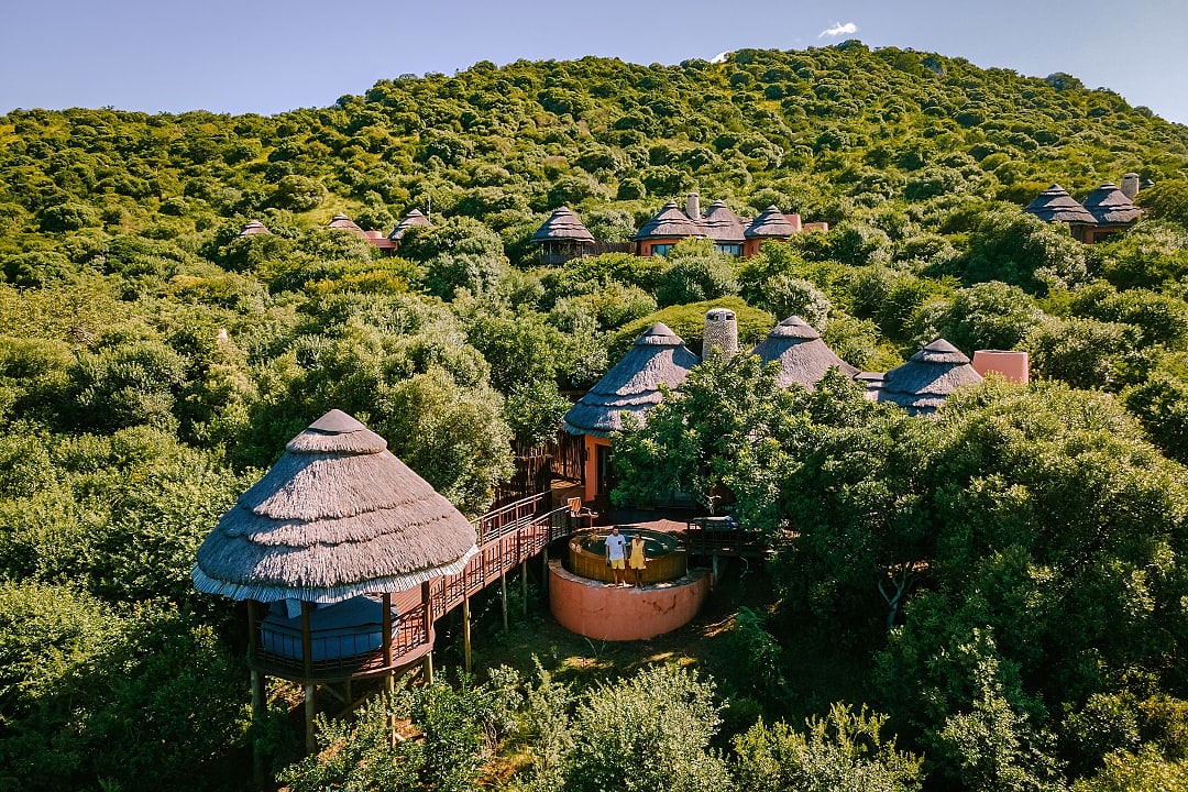 Luxury lodge in KwaZulu-Natal, South Africa.