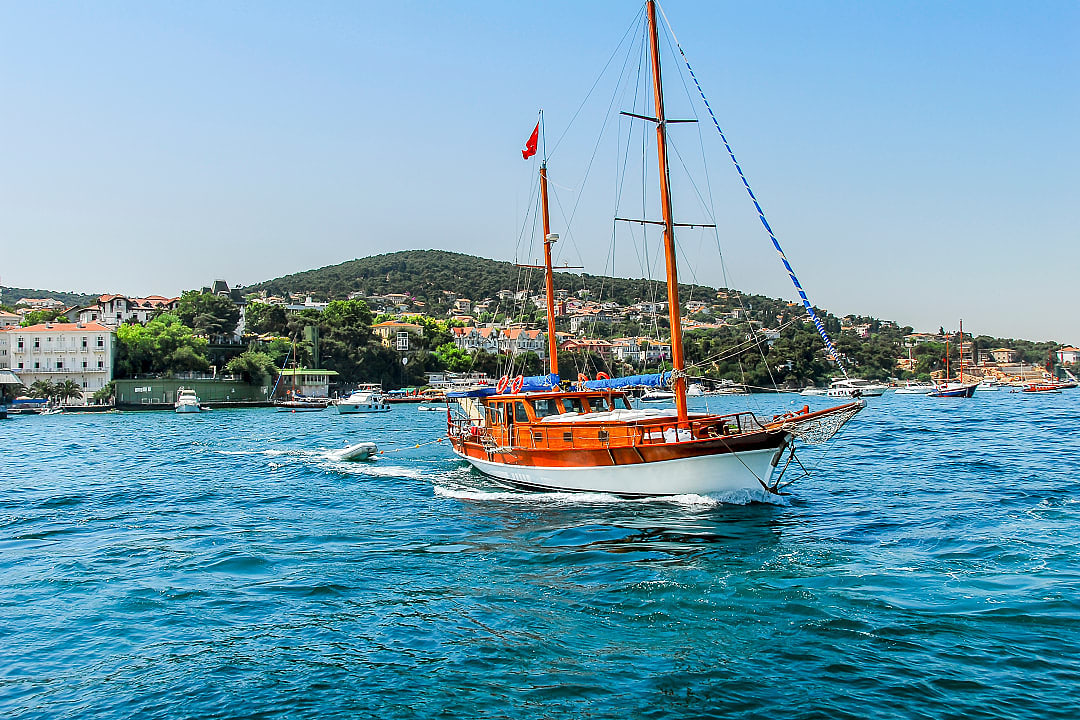 Heybeliada is one of the Prince Islands, Turkey.