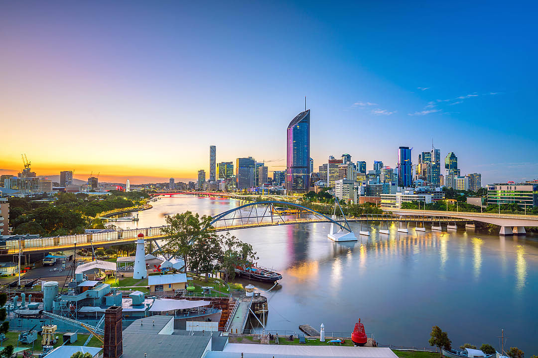 Brisbane skyline, Australia
