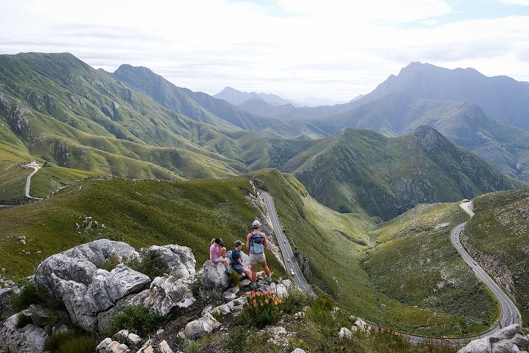 Outeniqua Pass in the Garden Route, South Africa.