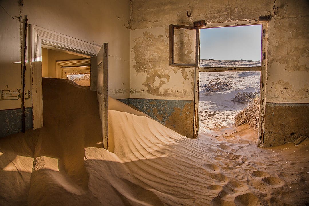 Kolmanskop Ghost Town in Namibia
