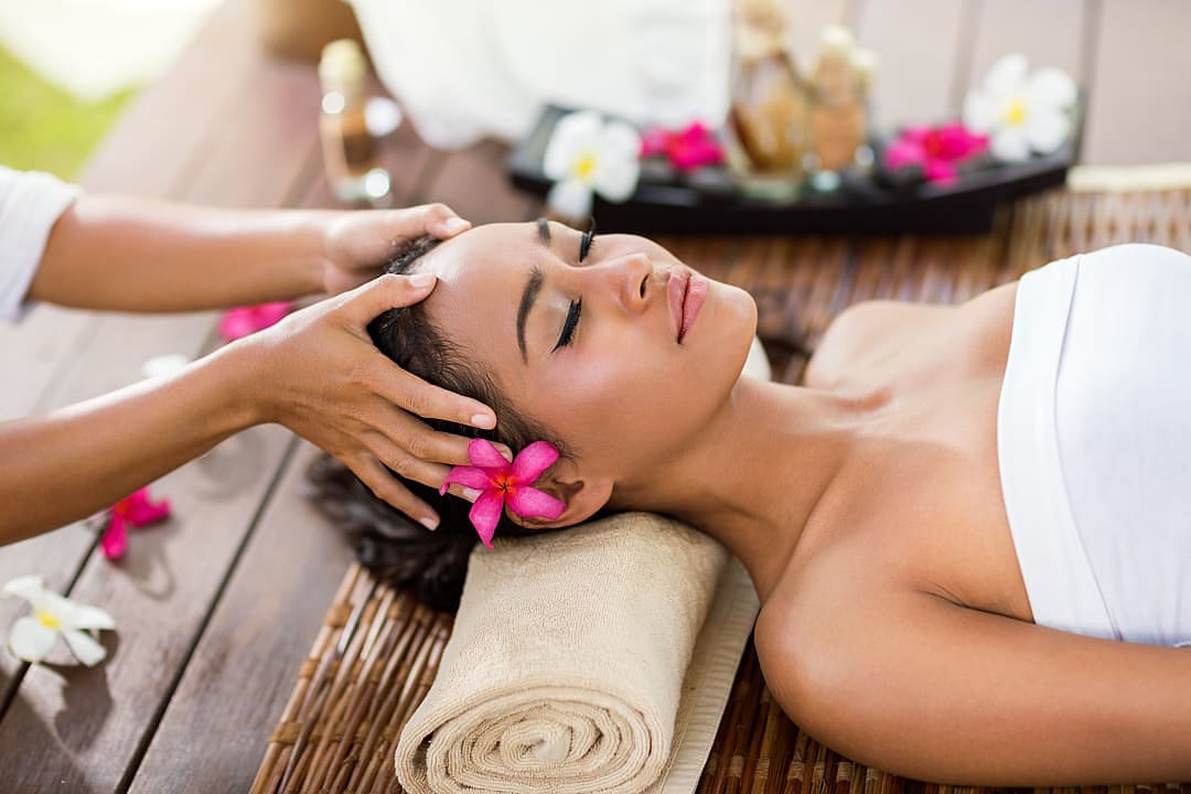 Spa therapy in Lovina, Bali.