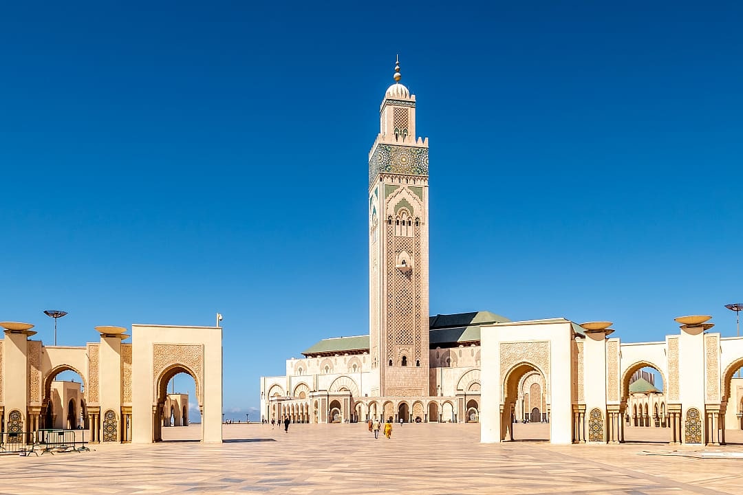 Hassan II Mosque in Casablanca, Morocco