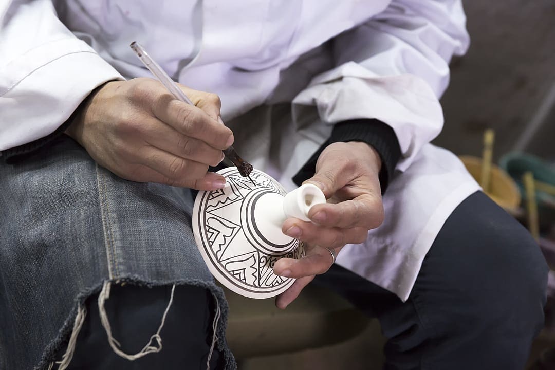 Pottery Class Instructor in Marrakech, Morocco.