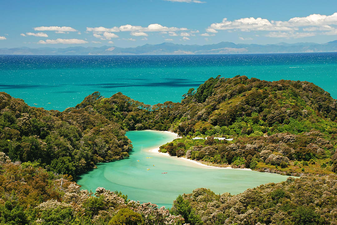 Frenchman Bay Lagoon at Abel Tasman National Park
