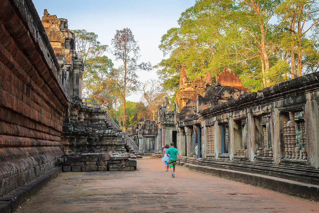 Ta Keo Temple in Angkor temple complex, Cambodia