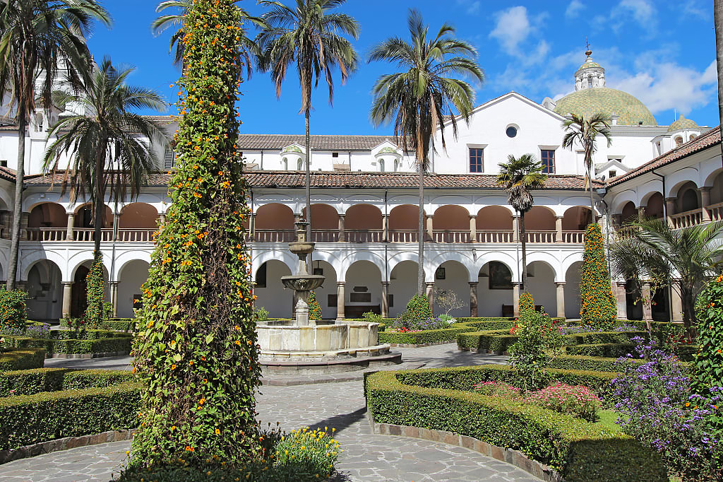 Monastery of San Francisco in Quito, Ecuador