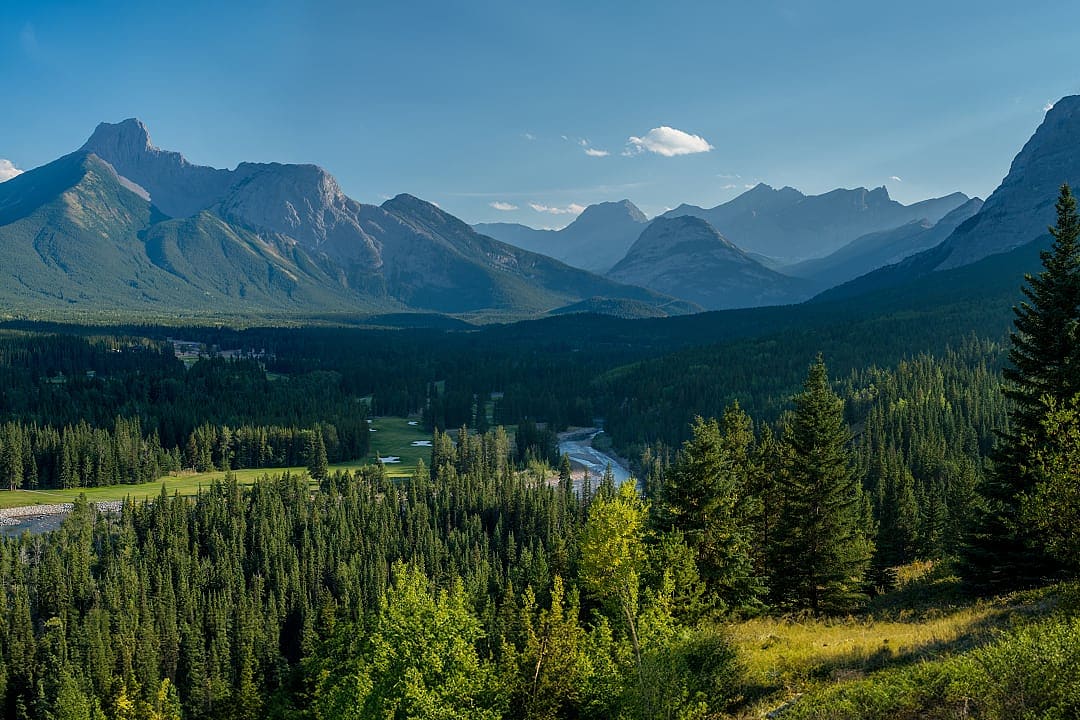Kananaskis River in the Canadian Rockies