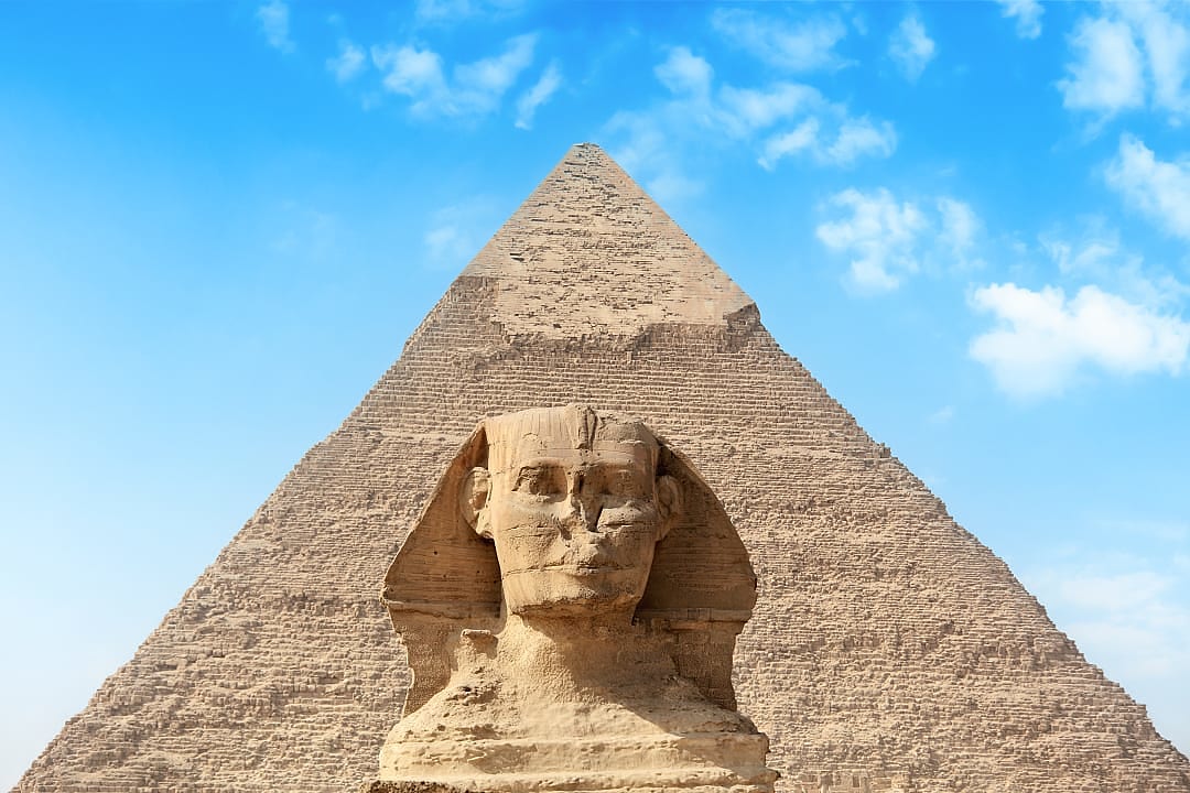 The Great Sphinx in Giza, Egypt