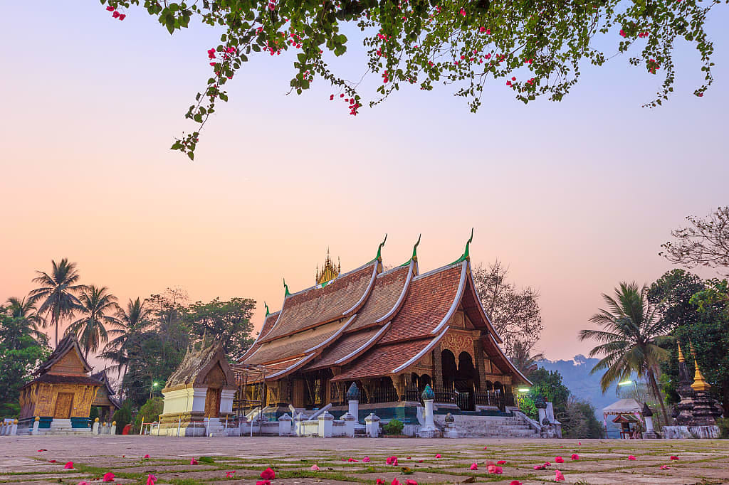 Wat Xieng Thong temple in Luang Prabang, Laos