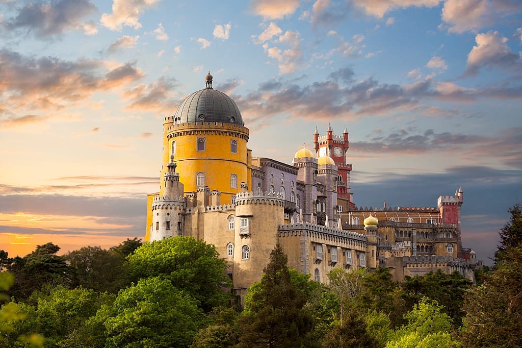 Peña Palace in Sintra, Portugal