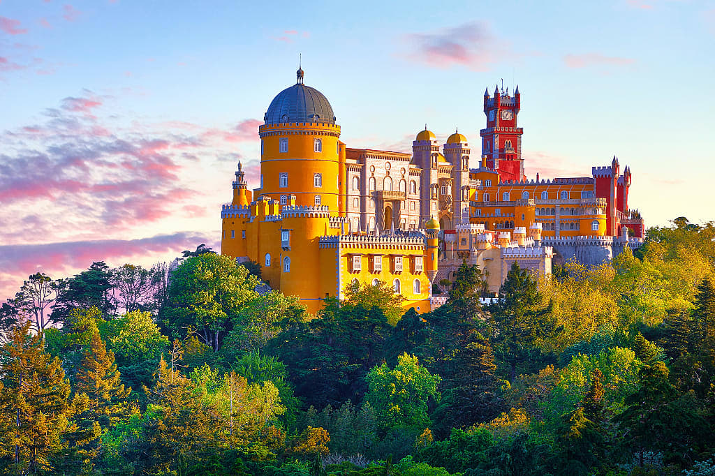 Pena Palace in Sintra, Portugal