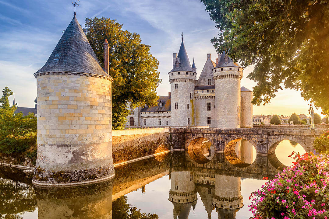Château de Sully-sur-Loire in France