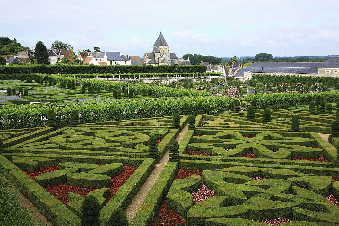 Château de Villandry in Loire Valley, France. 