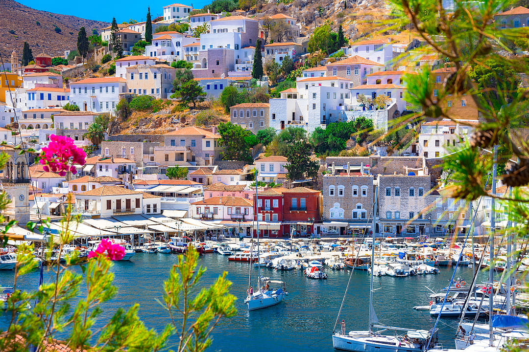 Hydra island in Greece
