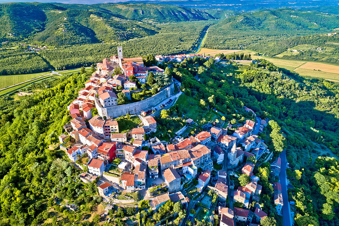 Motovun, Mirna Valley, Croatia.