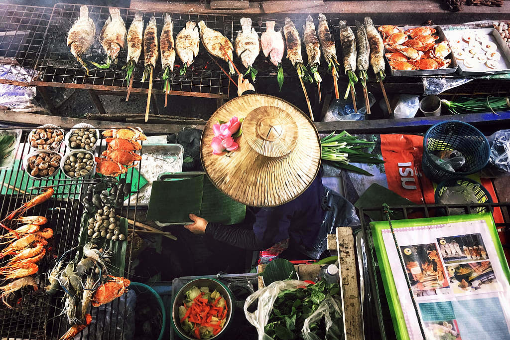 Street food vendor in Bangkok, Thailand
