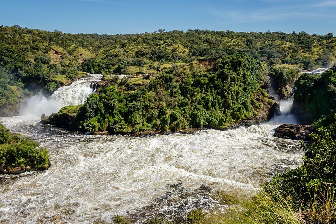 Murchison Falls in Uganda. 