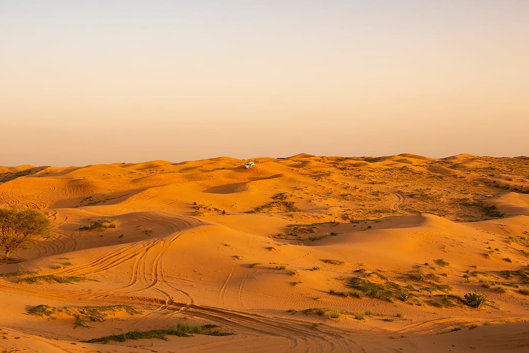 The desert of Ras Al Khaimah.