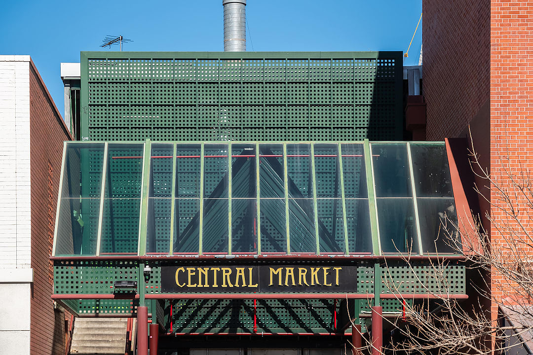 The Central Food Market of Adelaide, Australia.