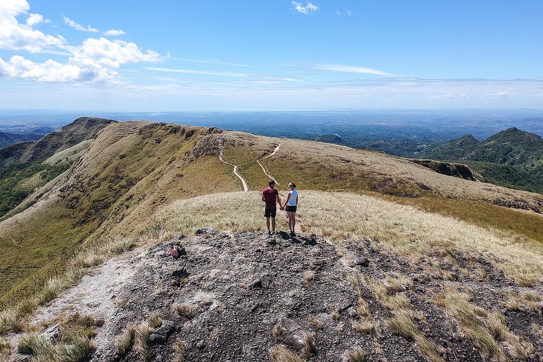 Couple at El Valle de Anton in Panama