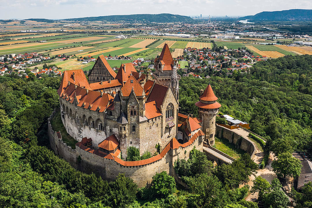 Burg Kreuzenstein near Leobendorf in Lower Austria