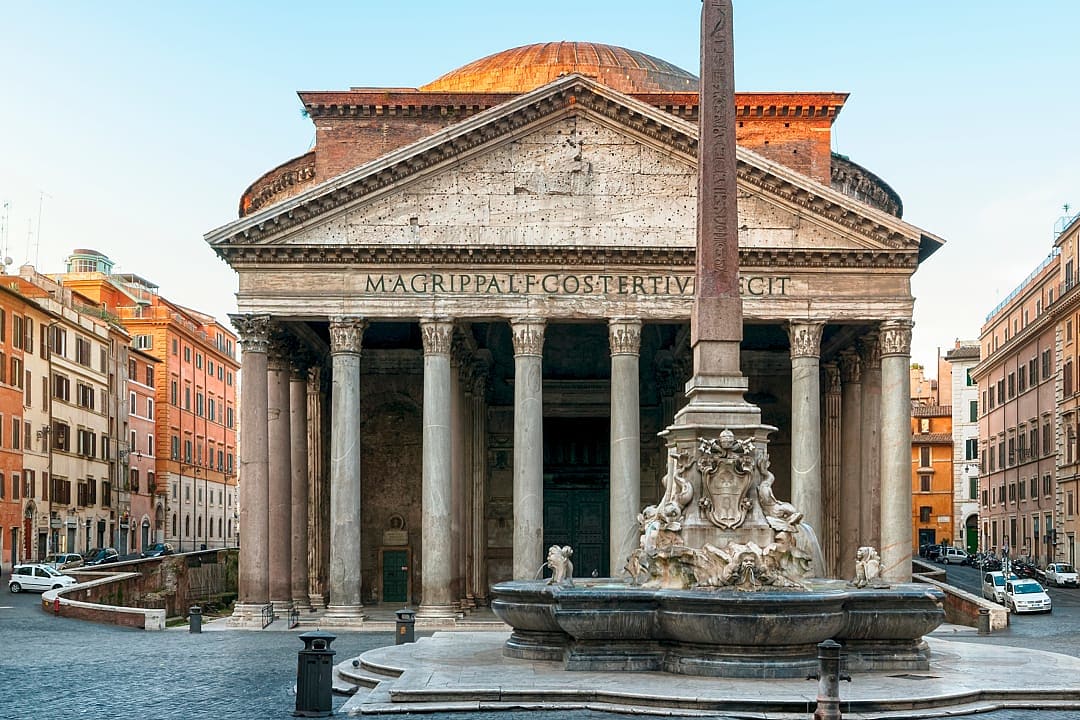 The Pantheon in Rome, Italy