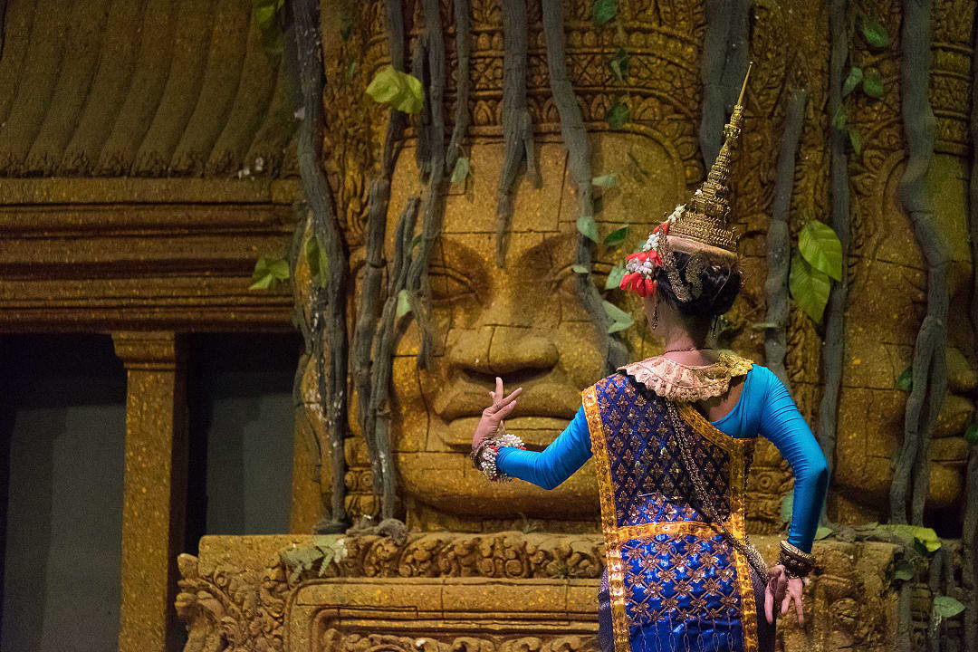 Aspara dancer in Cambodia