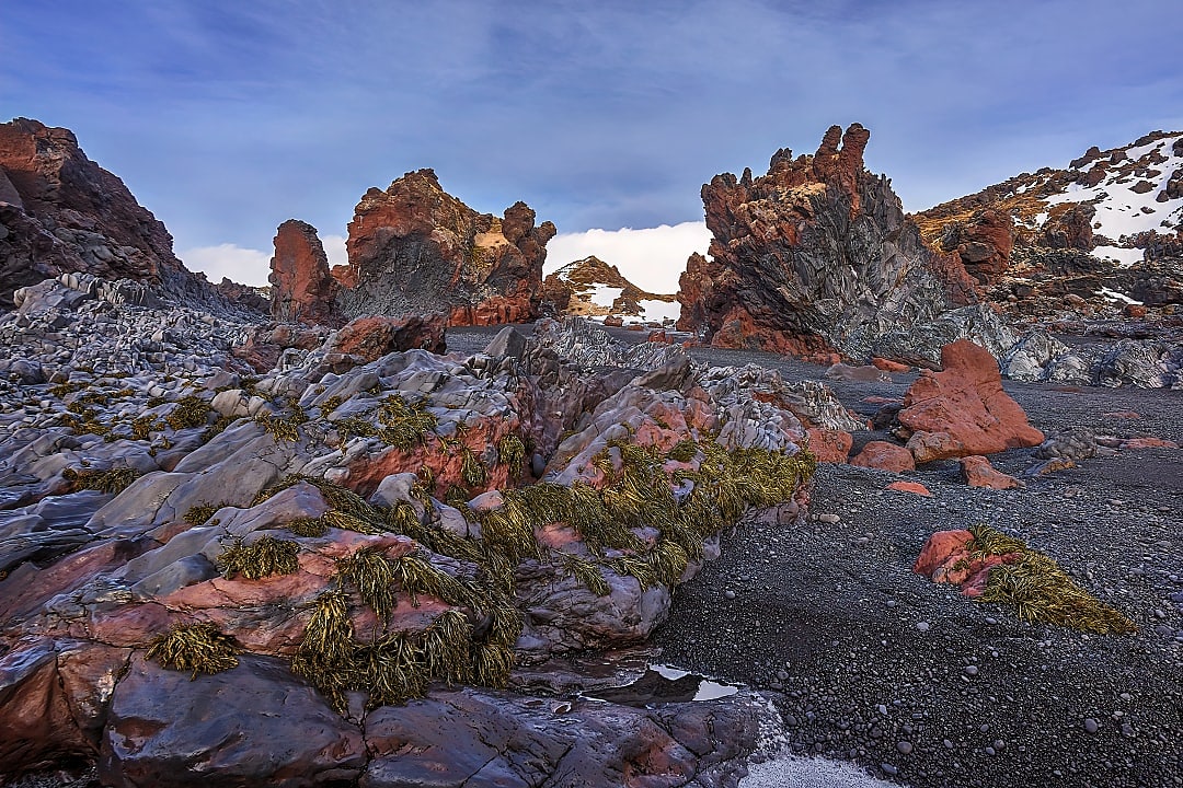 Djúpalónssandur Beach in Iceland.