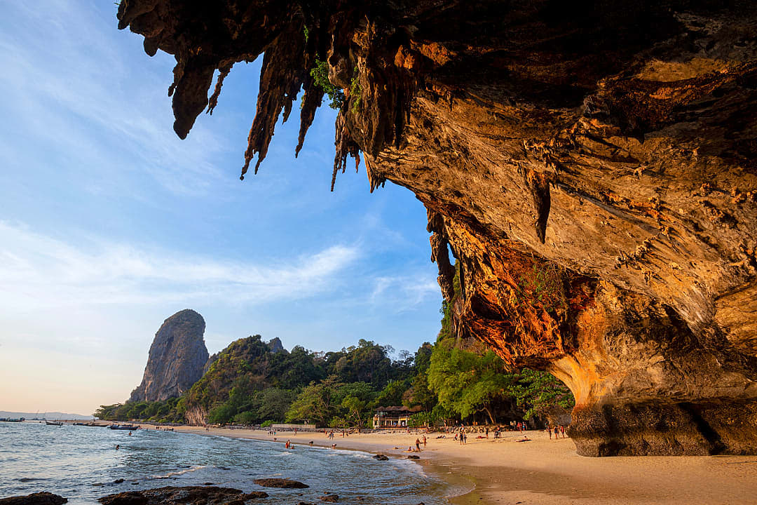 Phra Nang Cave Beach in Krabi, Thailand