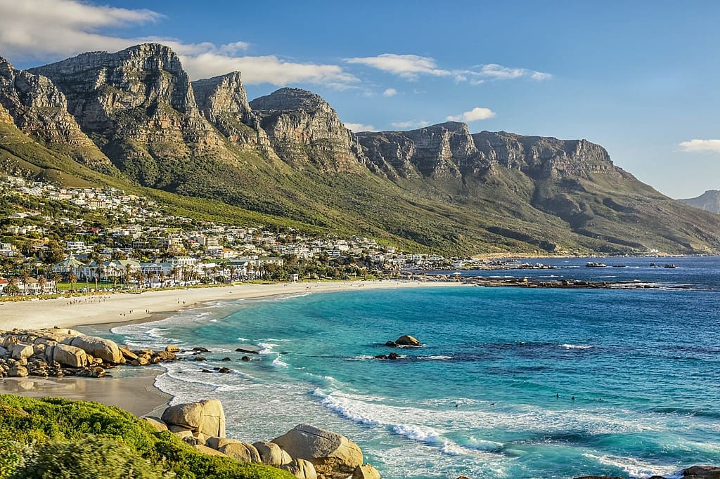 Camp's Bay in Cape Town, South Africa