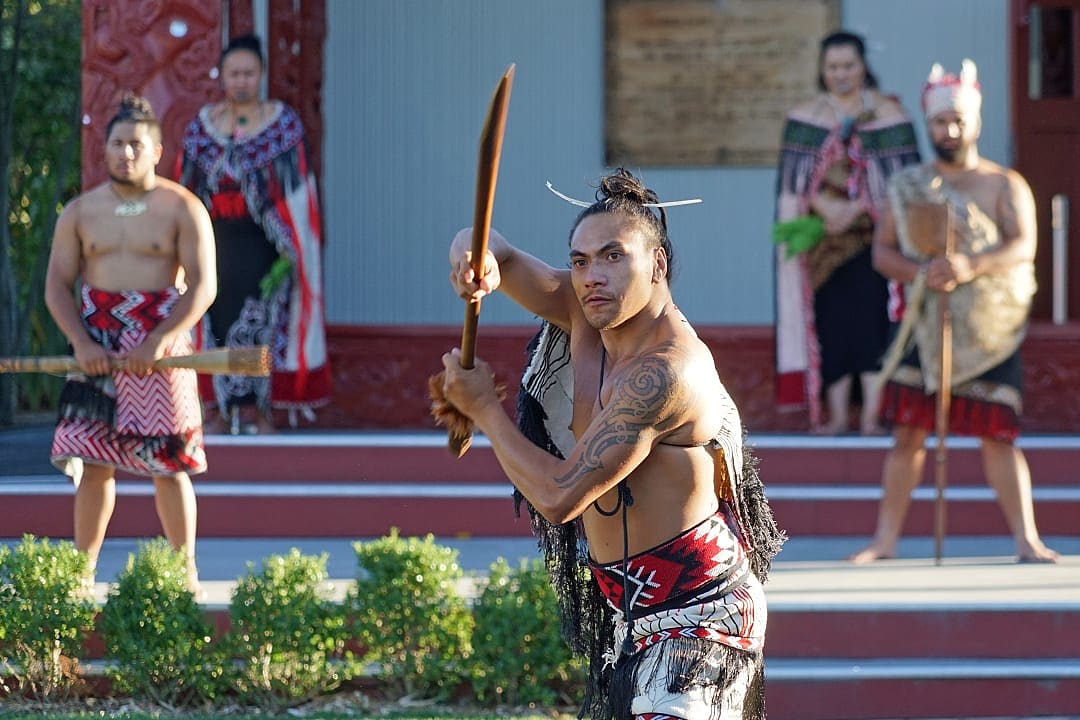 A Māori performance in New Zealand