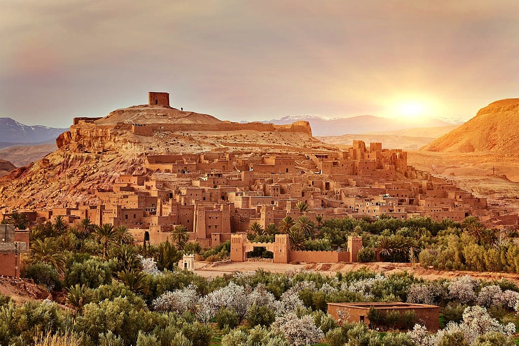 Kasbah Ait Ben Haddou in Ouarzazate, Morocco