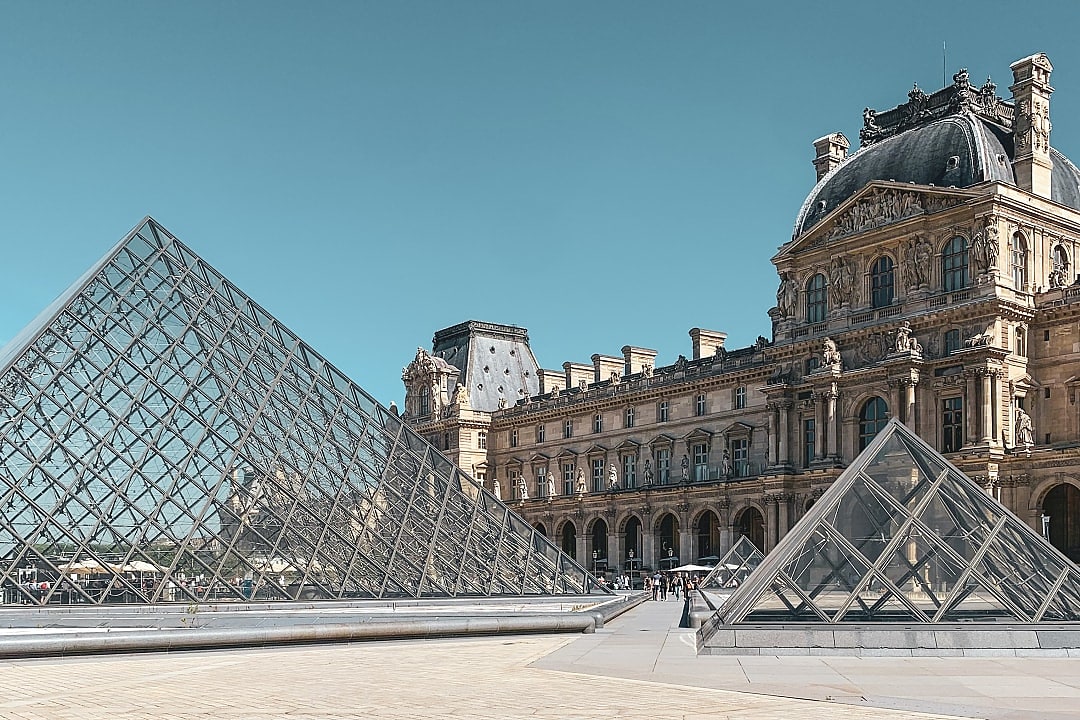 The Louvre in Paris, France