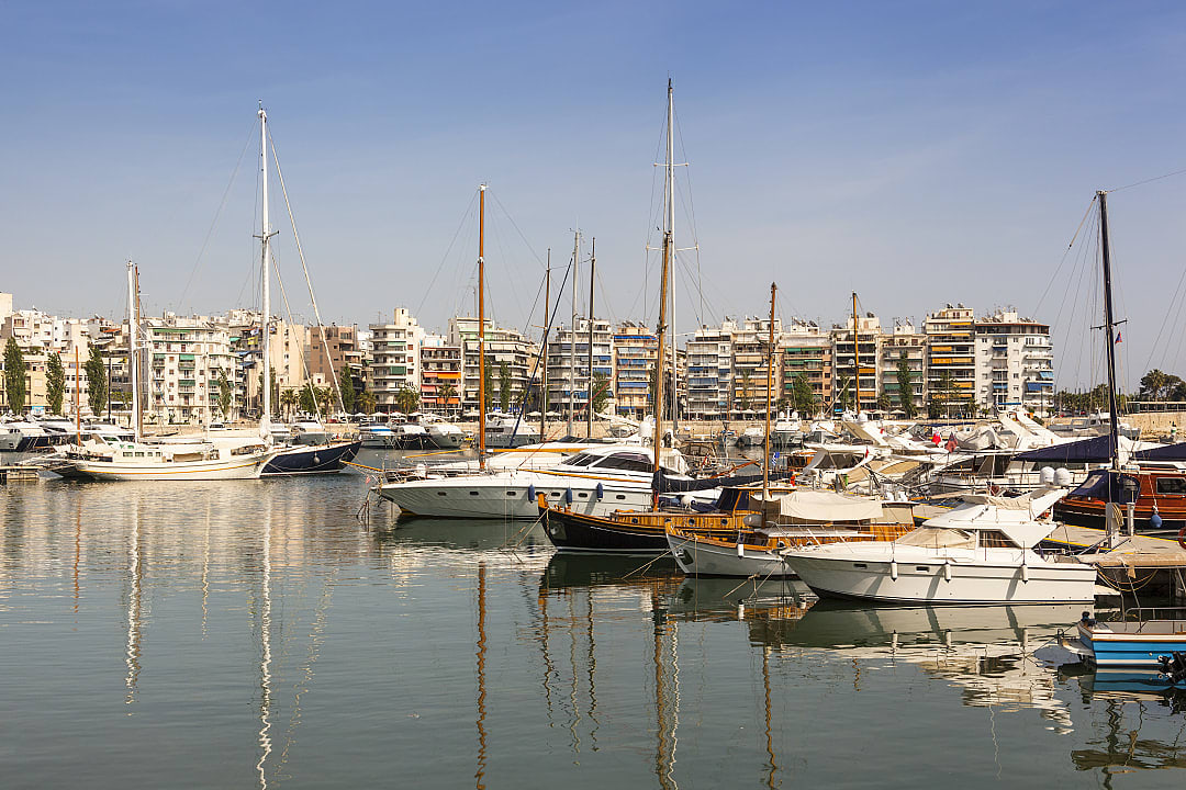 Piraeus Harbour, Greece.