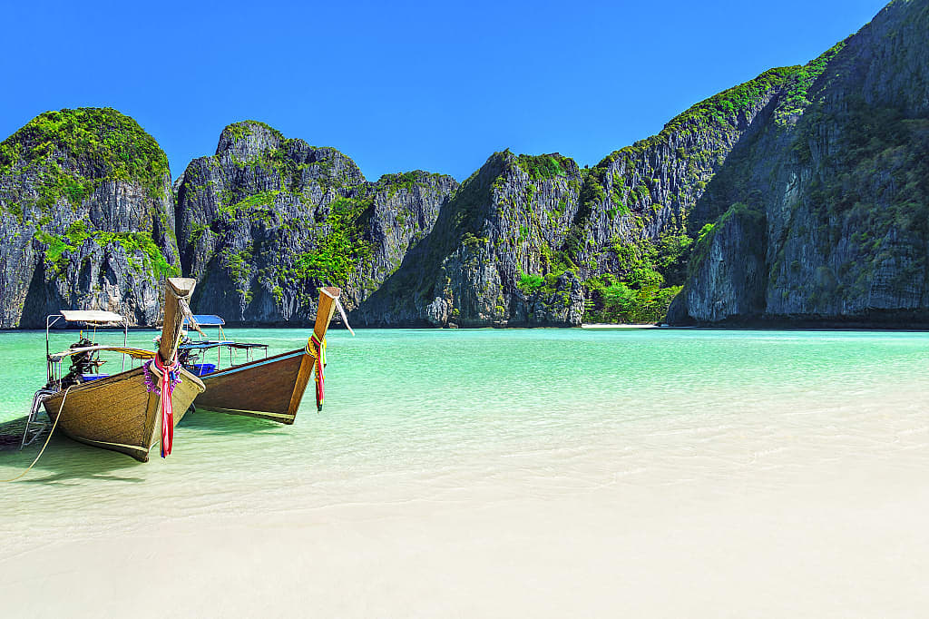 Maya Bay in Phi Phi, Thailand