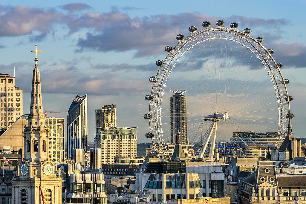 London Eye in London, England