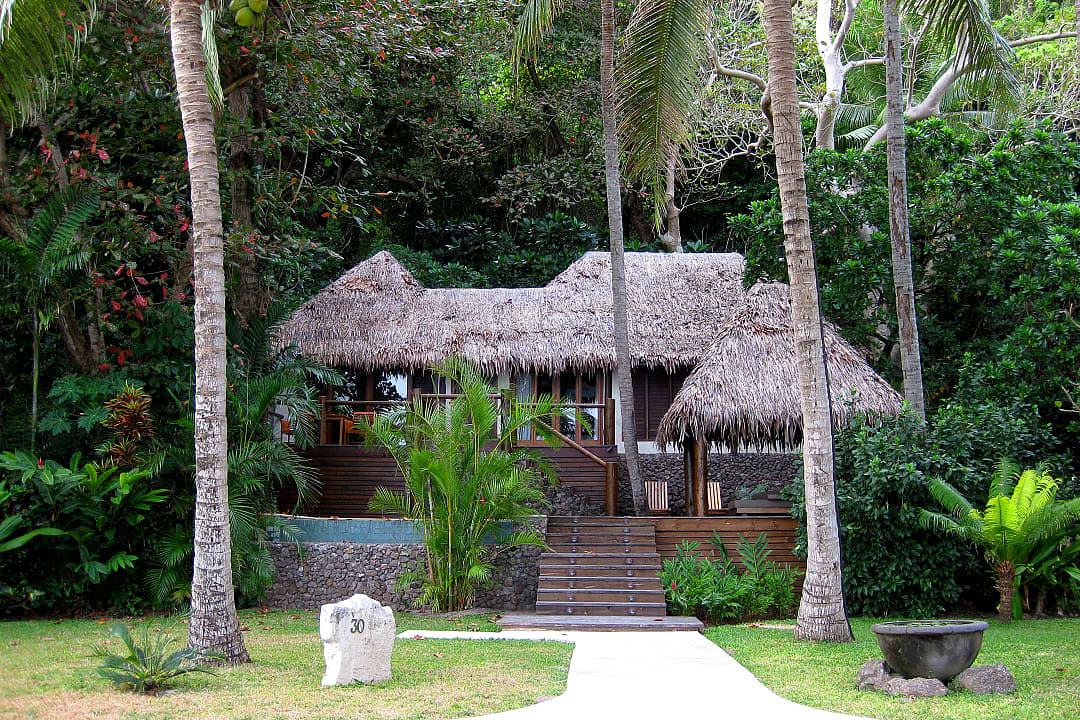 Luxury bungalow in Fiji