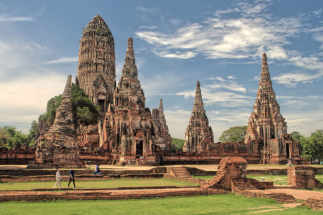 Wat Chaiwatthanaram Temple in Ayutthaya, Thailand.