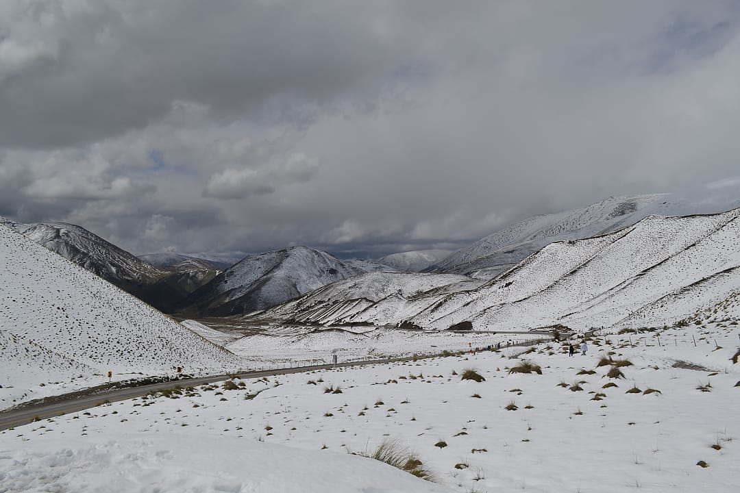 Lindis Pass, New Zealand.