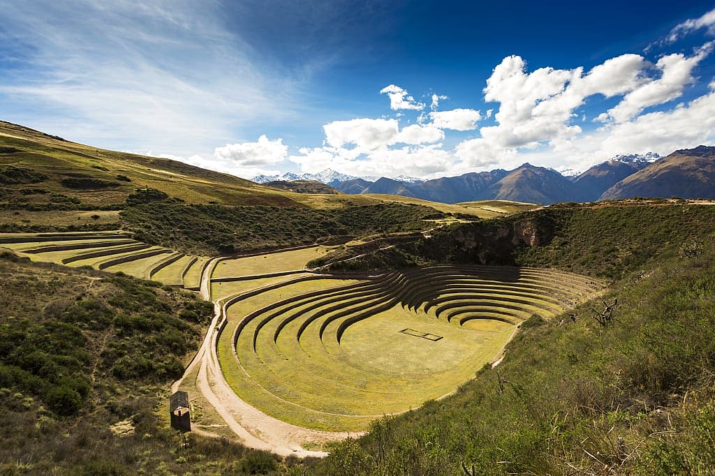 Moray Terraces of the Incas near Cusco, Peru