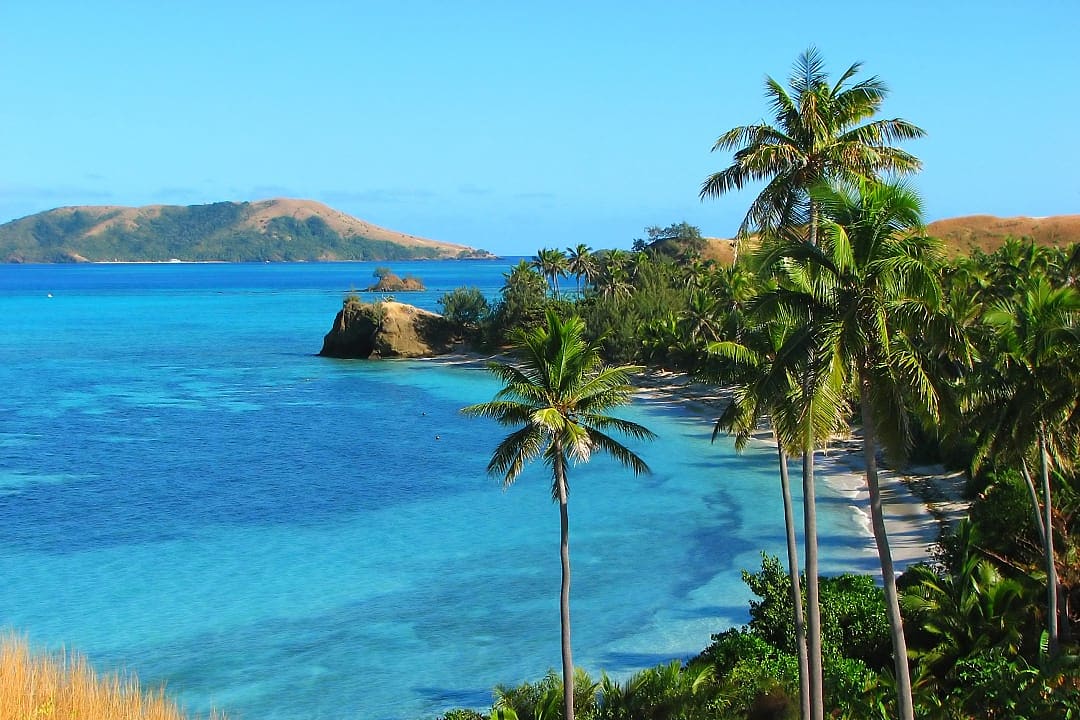 Nacula Island in the Yasawa Islands in Fiji