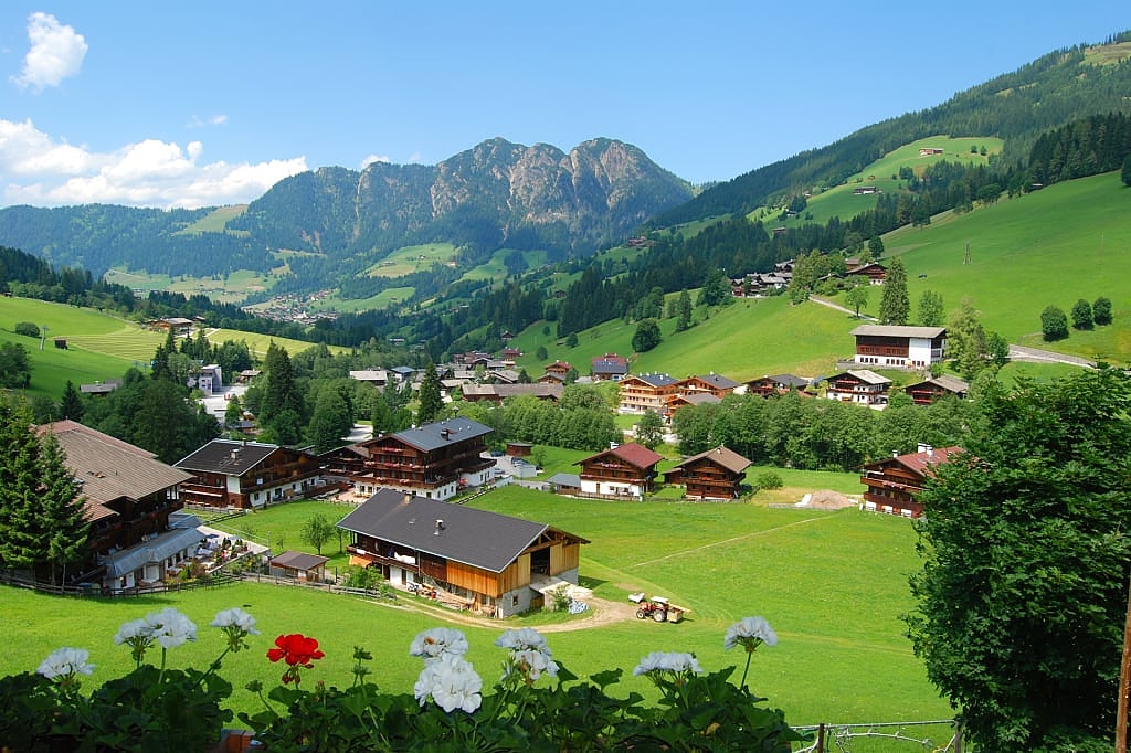Alpbach, alpine village in the Austrian Alps
